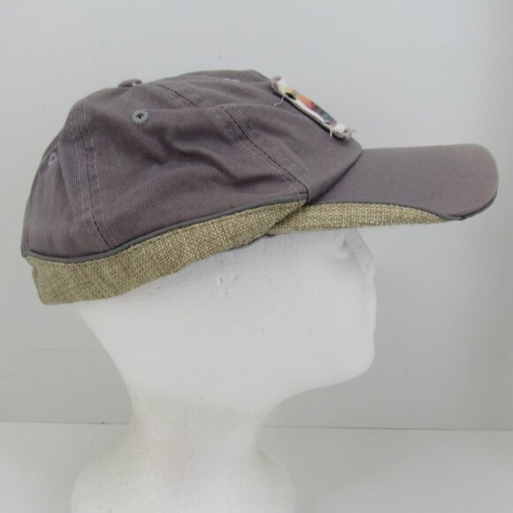 Myrtle Beach State Park Patch Logo Men's Gray Adjustable Strap Back Cap Hat - Picture 4 of 8